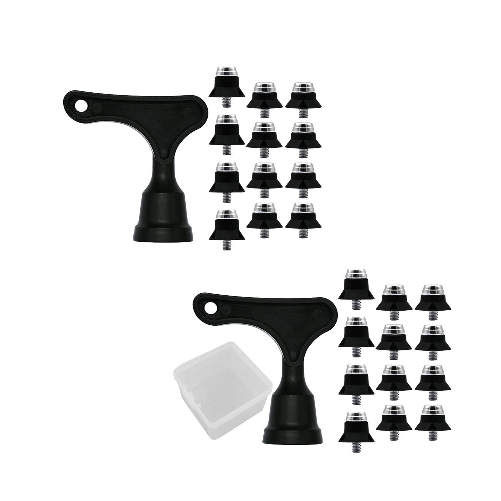 SECRET DESIRE 12Pcs Track Shoes Spikes Portable For Athletic Sneakers Competition Training No Storage Box