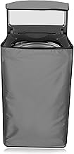 Washing Machine Cover for Fully Automatic Top Load Whirlpool 7.5Kg 360 Degree Bloomwash Pro Model, Grey Color, Polyester