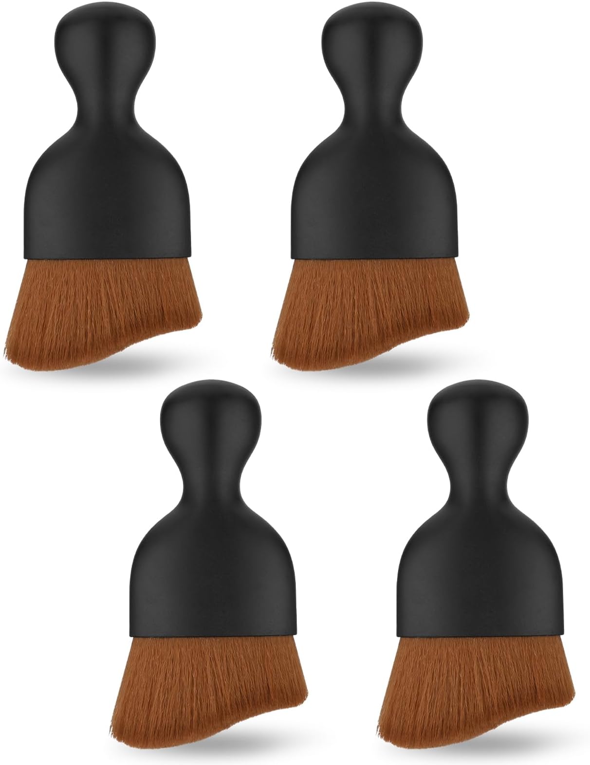 cobee 4PCS Car Interior Cleaning Soft Brush, Car Cleaning Brushes