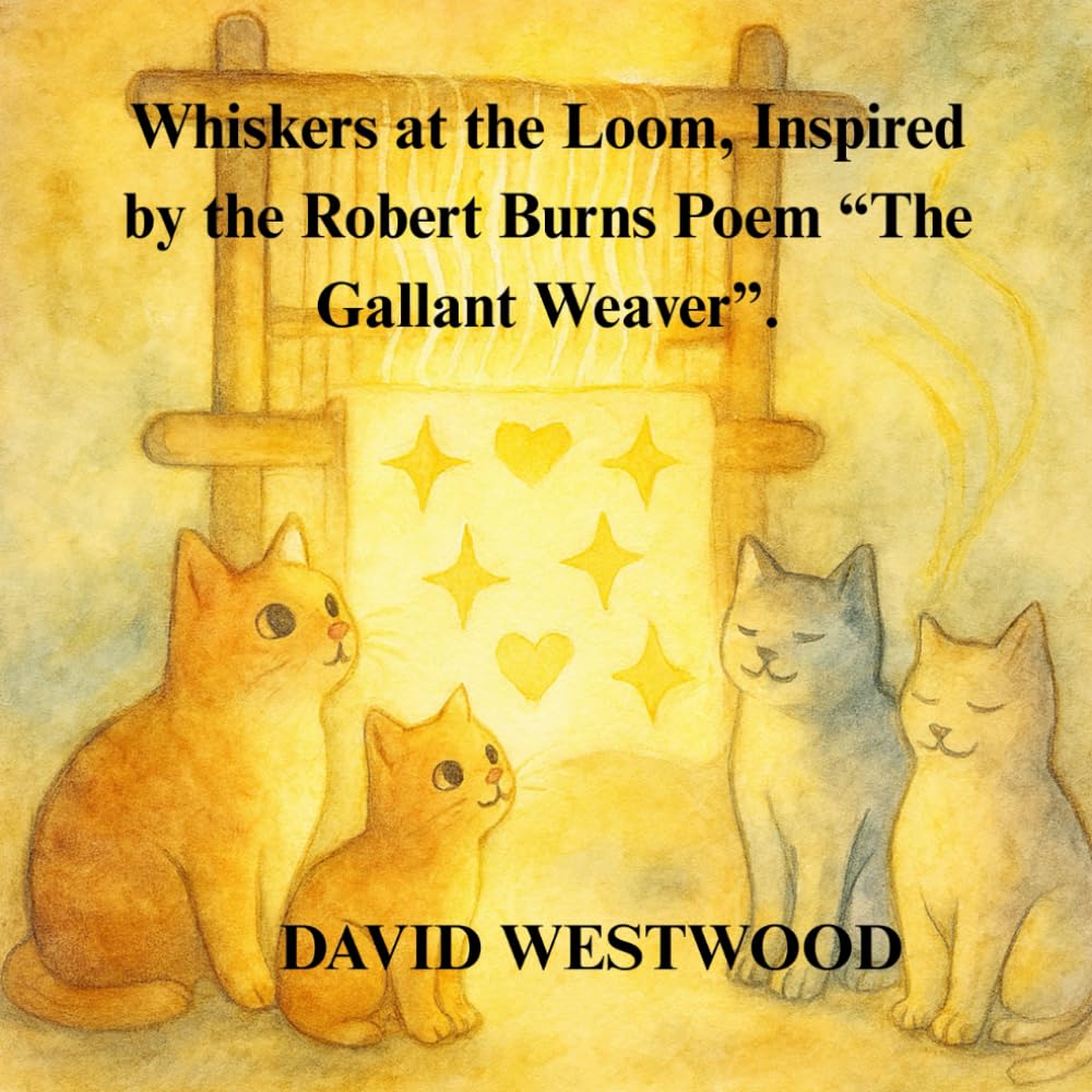 Whiskers at the Loom, Inspired by the Robert Burns Poem “The Gallant Weaver”. (Robert Burns for children)