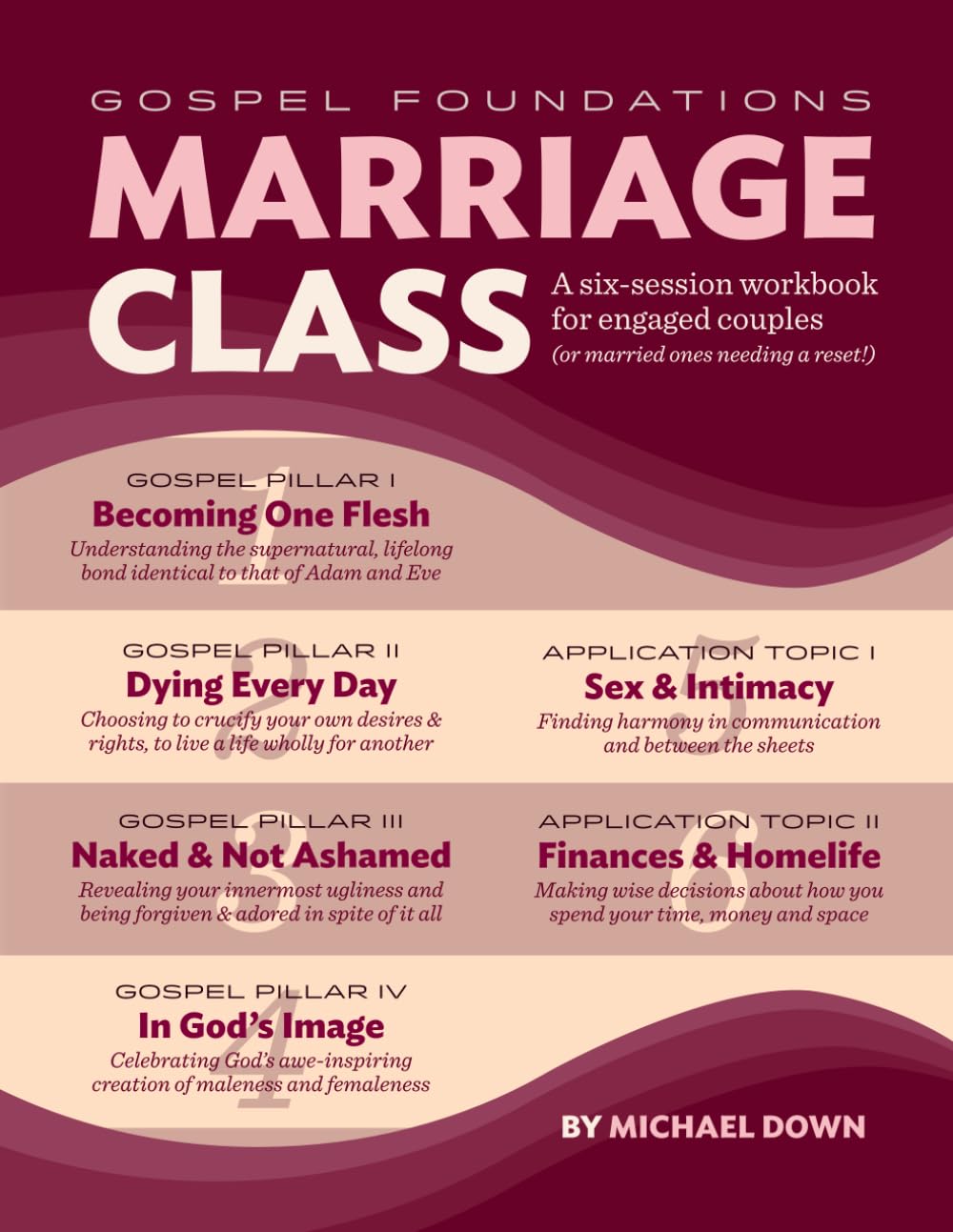 Gospel Foundations Marriage Class: A six-session workbook for engaged couples (or married ones needing a reset)