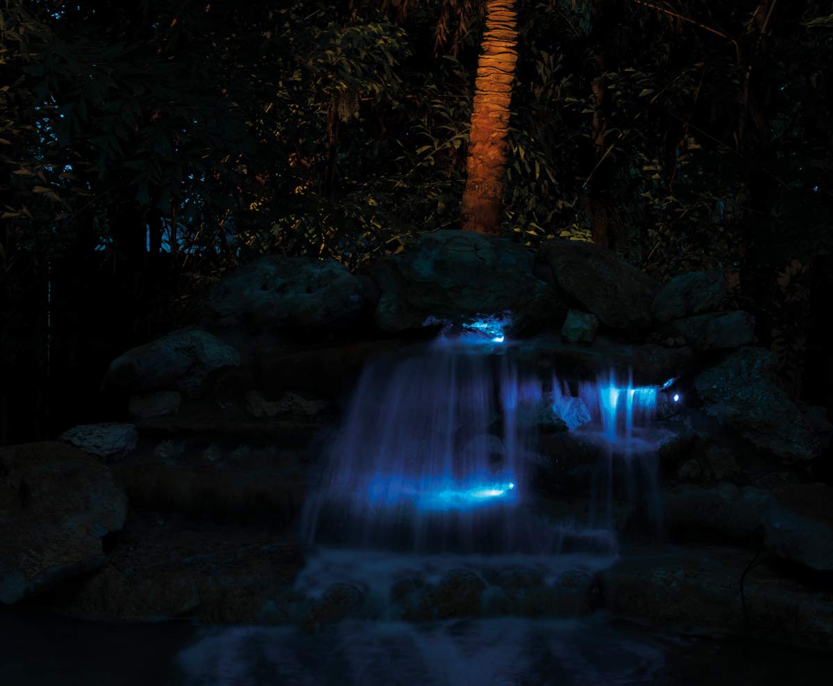 Pontec PondoStar LED RGBW Set 3 - Farbige und weiße LED-Beleuchtung für Teich und Garten, Unterwasserbeleuchtung (IP68)