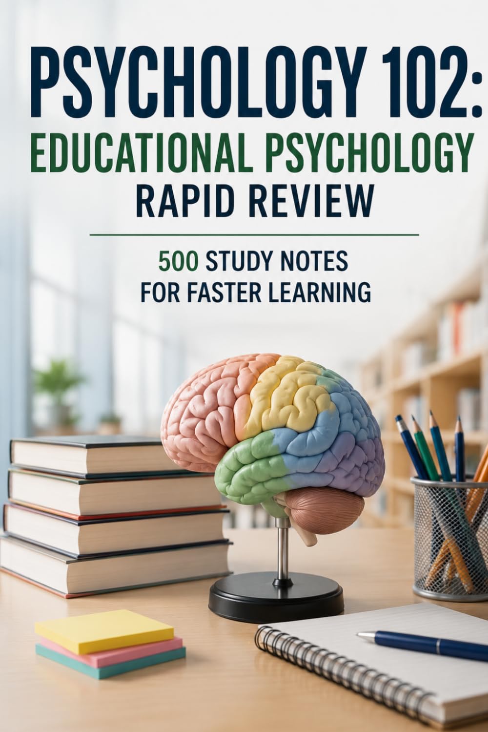 Psychology 102: Educational Psychology Rapid Review: 500 Study Notes for Faster Learning