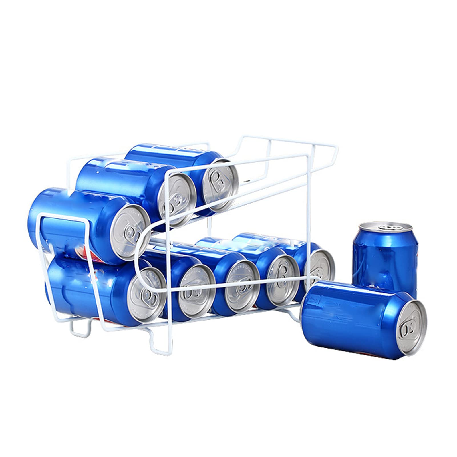 Buy Beverage Can Dispenser Refrigerator 2 Tier Pop Can Soda Can Holder