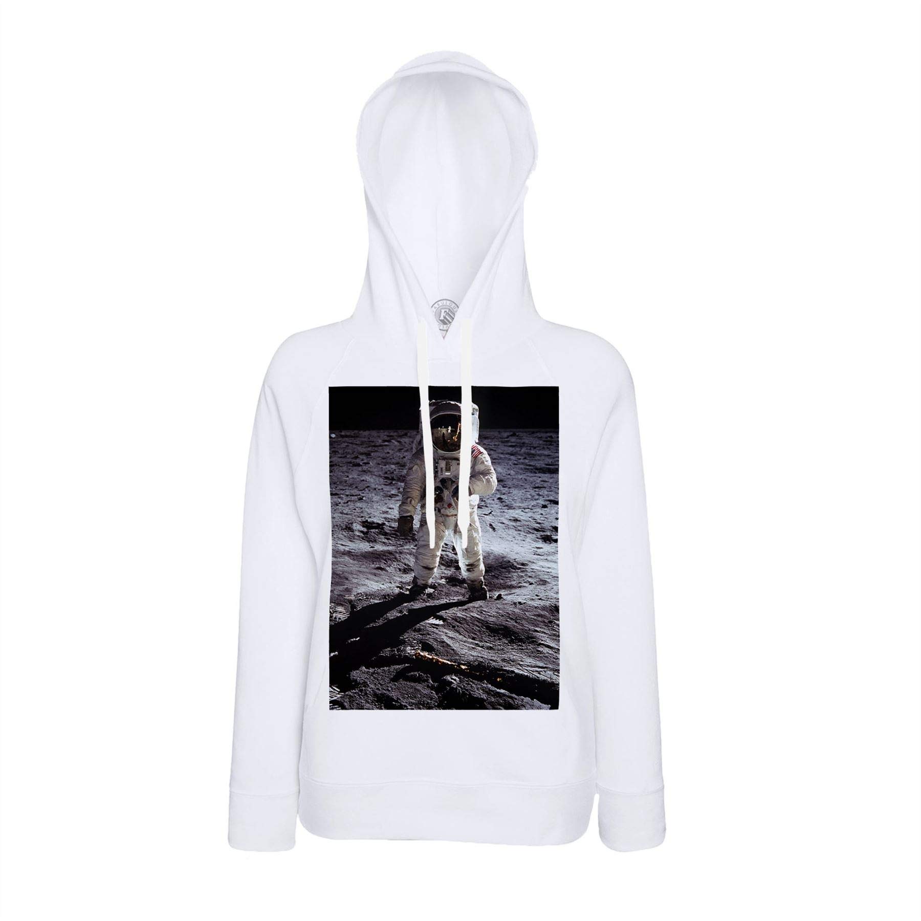 Sweat à capuche Neil Armstrong premier pas Lune avec impression photo premium