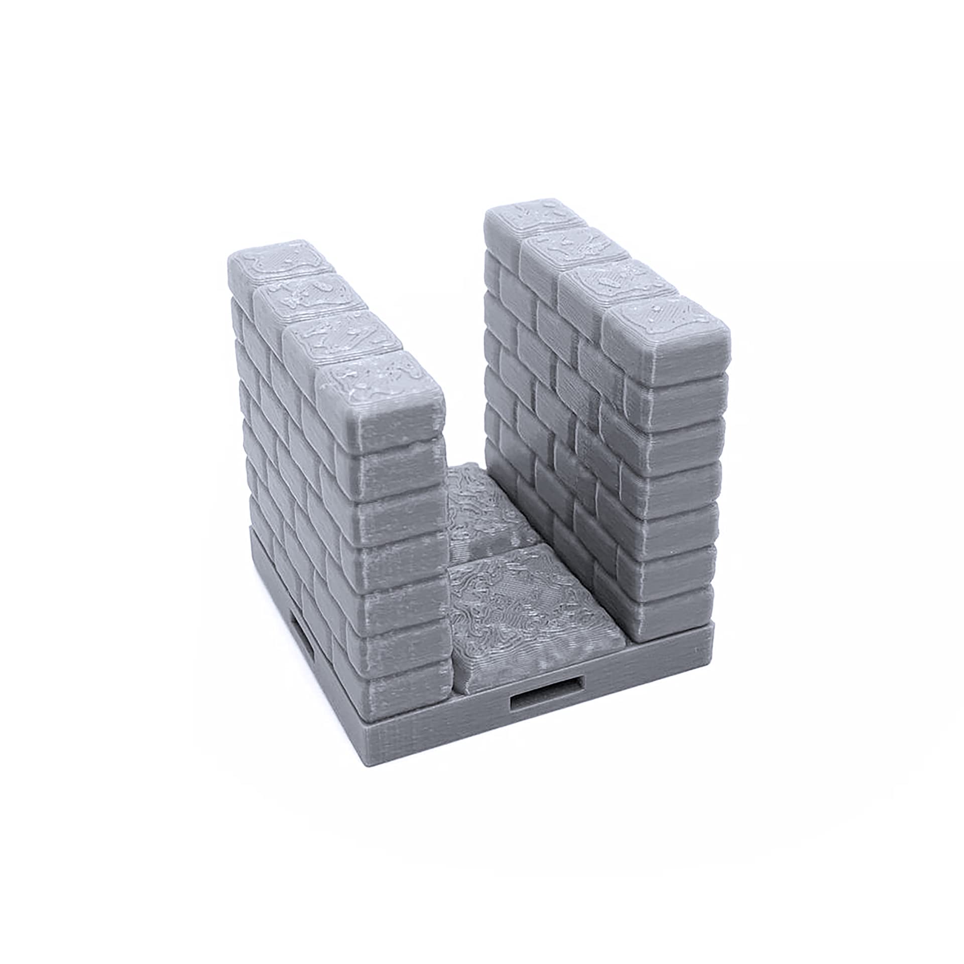 EnderToys - Piastrelle per dungeon con serratura - camera segreta, paesaggio del terreno, 28 mm, in miniature, con stampa 3D, verniciabile