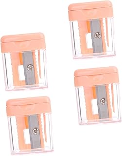 Wakauto 4 sacapuntas cosméticos dobles con ta...