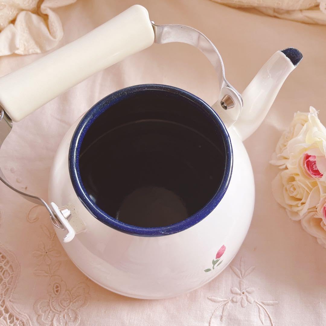 マニーローズホーローケトルポットイマンダイアナローズ