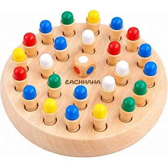 Montessori Toy from 4 Years Memory Chess Learning Toy