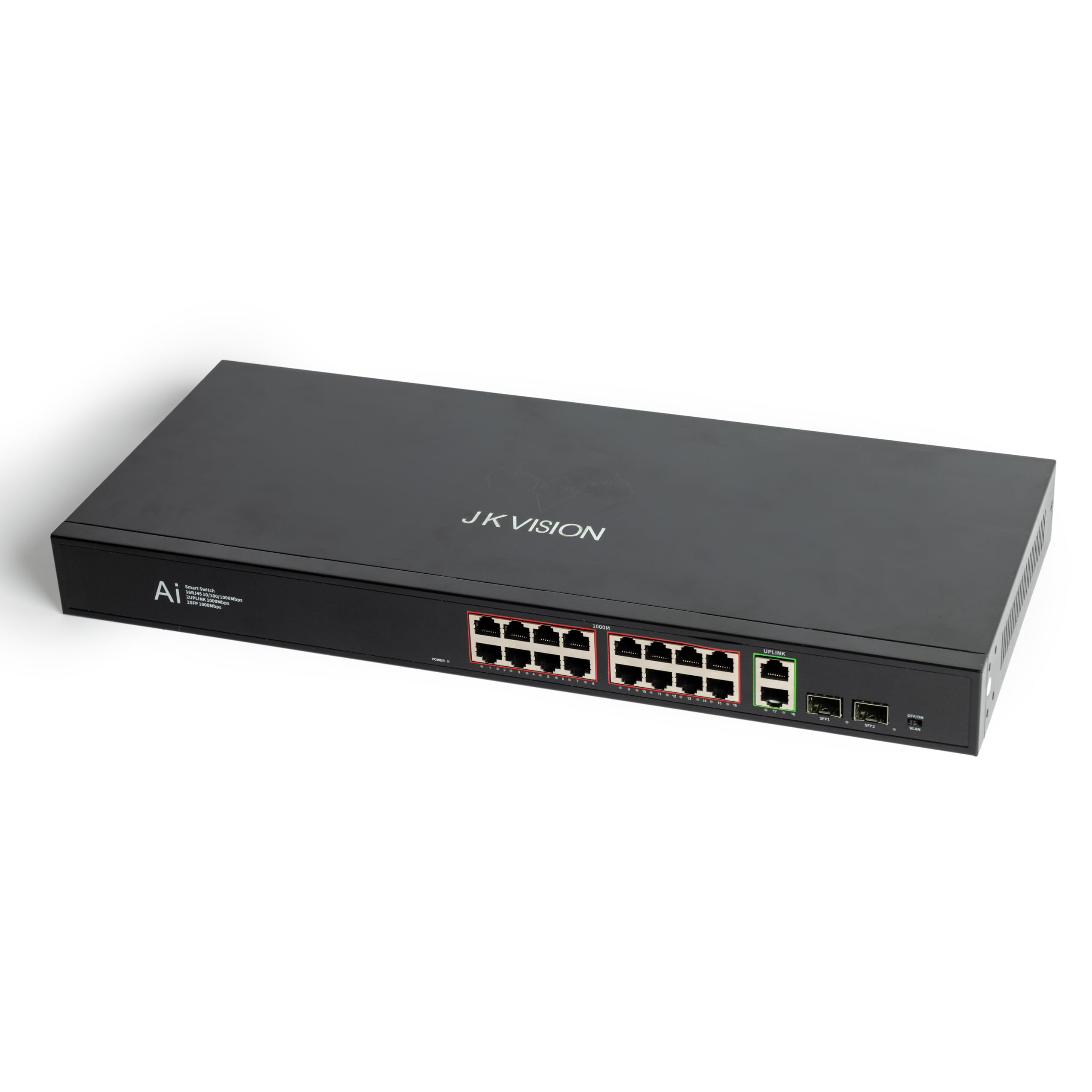 16 Channel GIGA POE' 16 Port Gigabit PoE Switch | 16 PoE+ Ports @120W | Plug & Play | Extend, Priority & Isolation Mode | PoE Auto Recovery | Fanless | QoS & IGMP Snooping-image-27