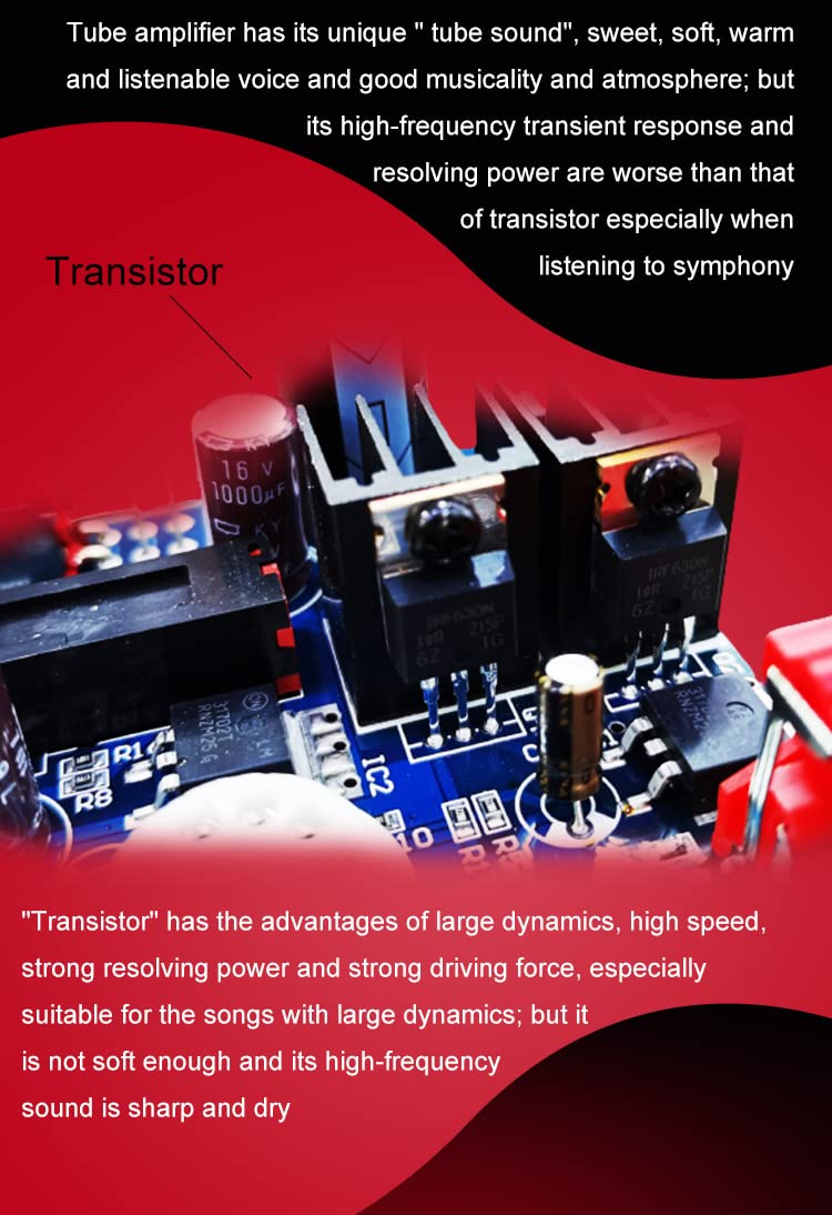 Produktbild von Mini Verstärker Kopfhörer Verstärker XDUOO MT-601S Tube + Transistor Hybrid Amplifier THD+N 12AU7/ECC82 Tube Stereo Verstärker