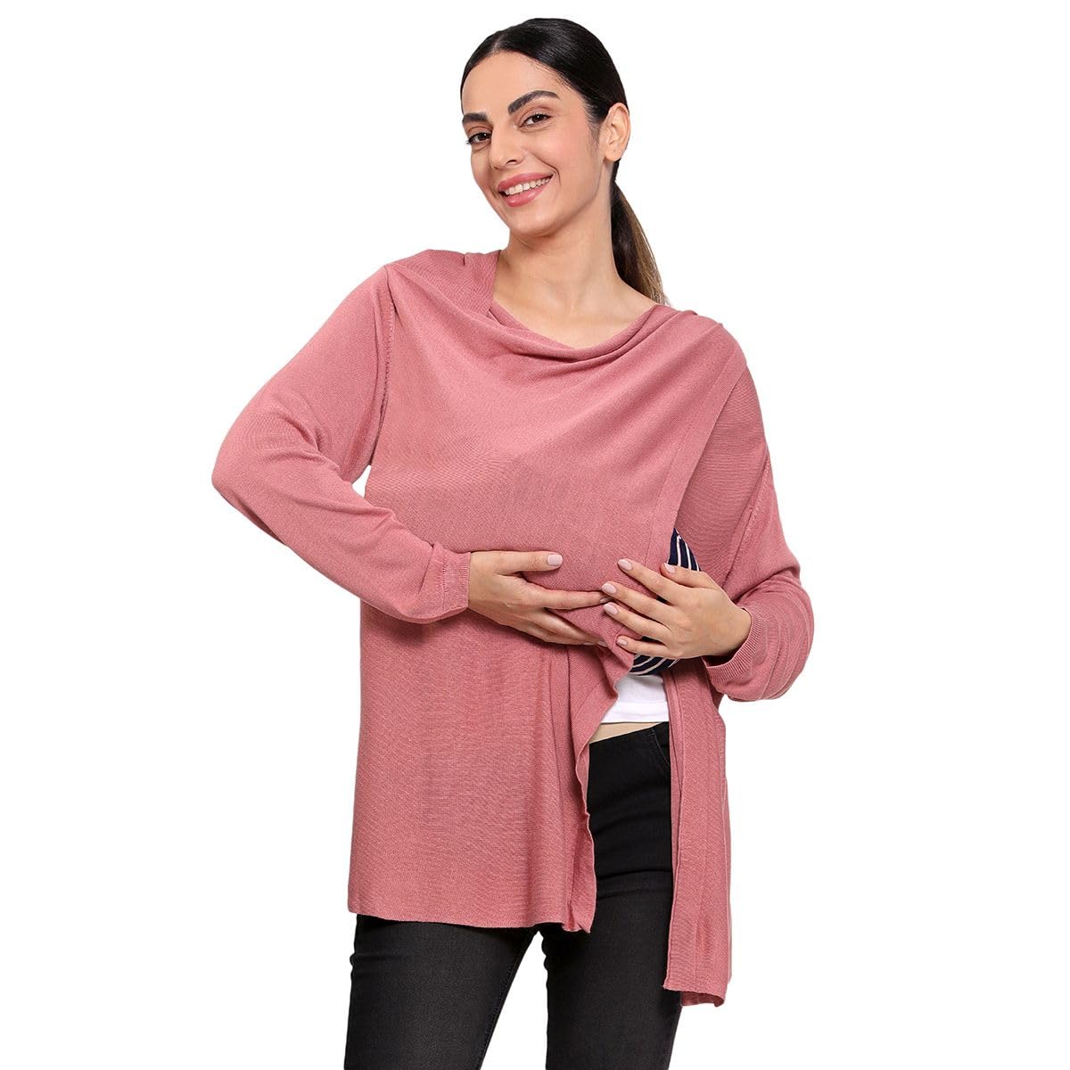 miniklub Mini Klub Open Front Maternity Shrug-picture-35