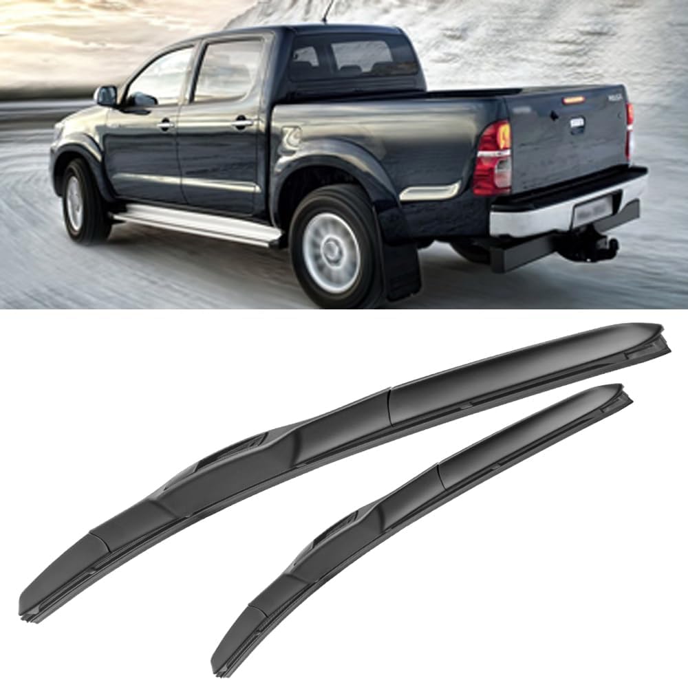 Essuie glace avant Toyota HiLux résout le manque de visibilité sous la pluie