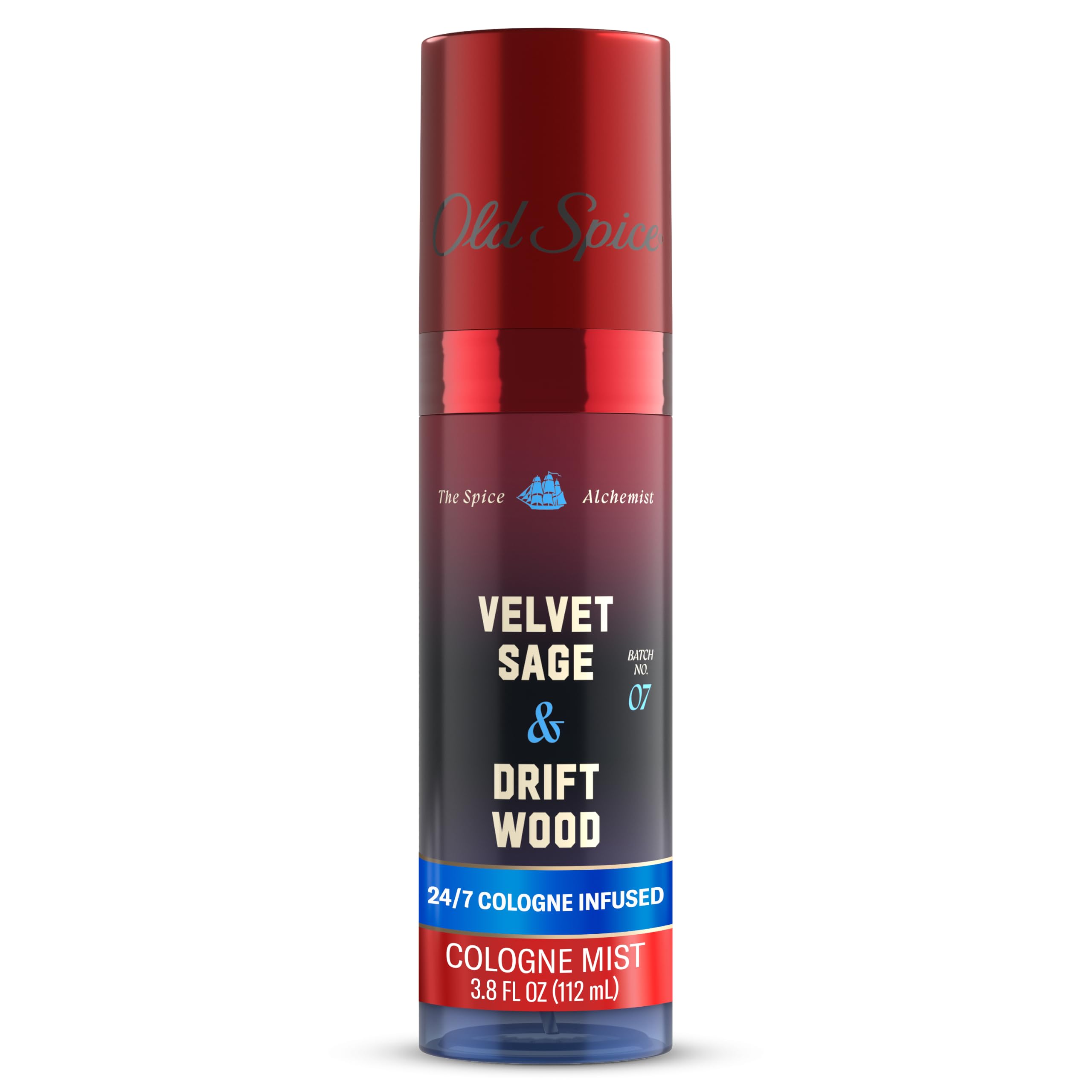 Cologne Mist for Men, Velvet Sage & Driftwood, 3.8 fl oz