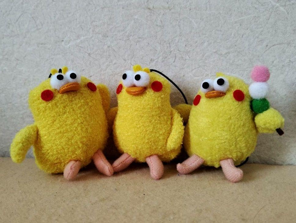 Amazon.co.jp: 超キュート docomoポインコ3種3匹ミニぬいぐるみセット 