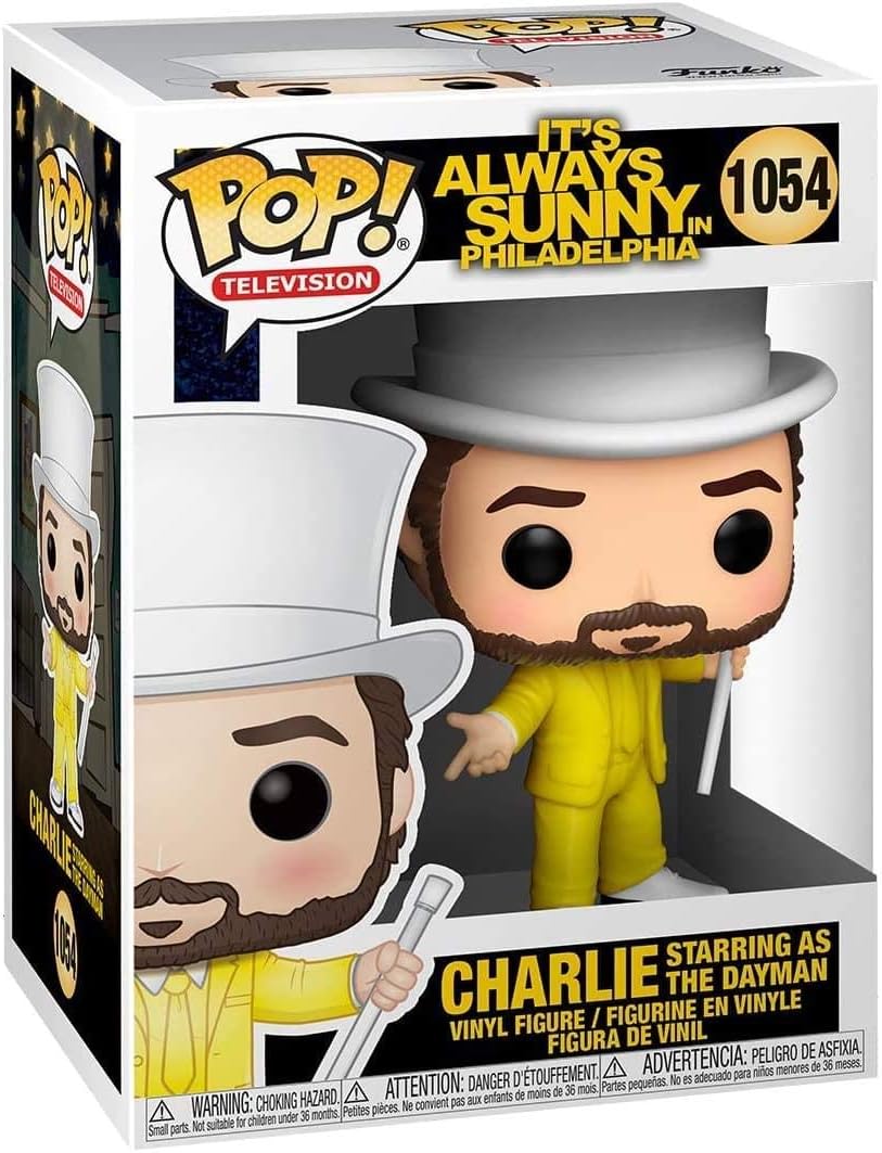 Funko Pop! TV: It's Always Sunny in Philadelphia - Charlie as The Dayman, 3.75 inches