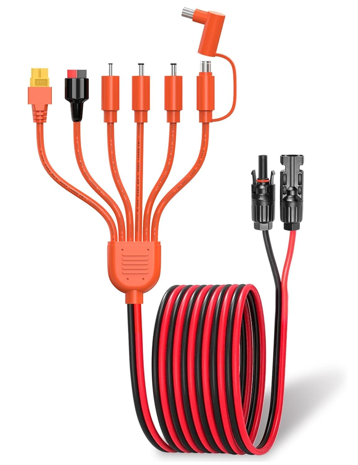 Amazon.com: Leehitech Solar Panel Connector Kit 1 to 7, 12AWG&16