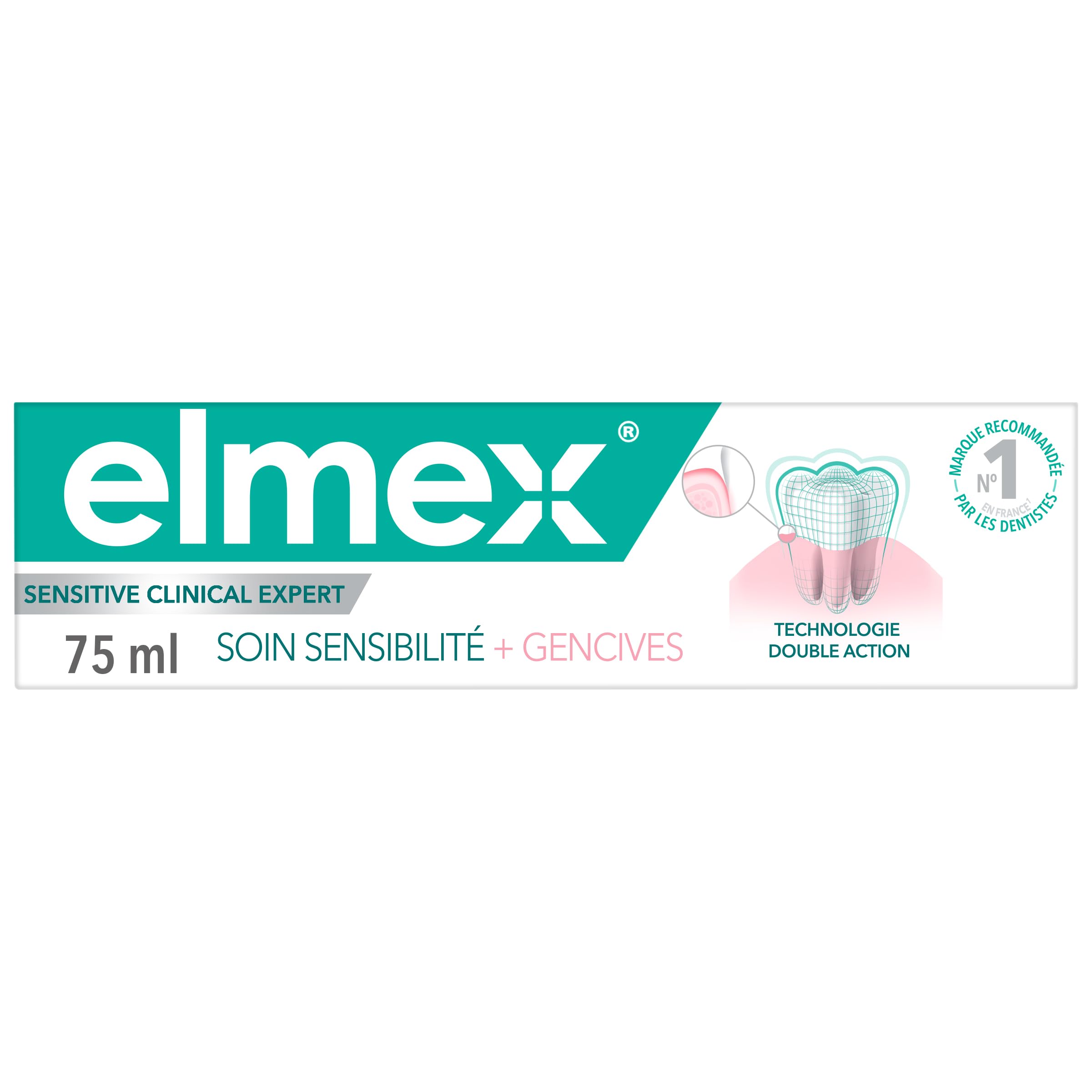 Nourishing Sensitivity + Gums Protects Sensitive Teeth Strengthens Gums Clinically Proven Dual Action Formula 75ml Tube