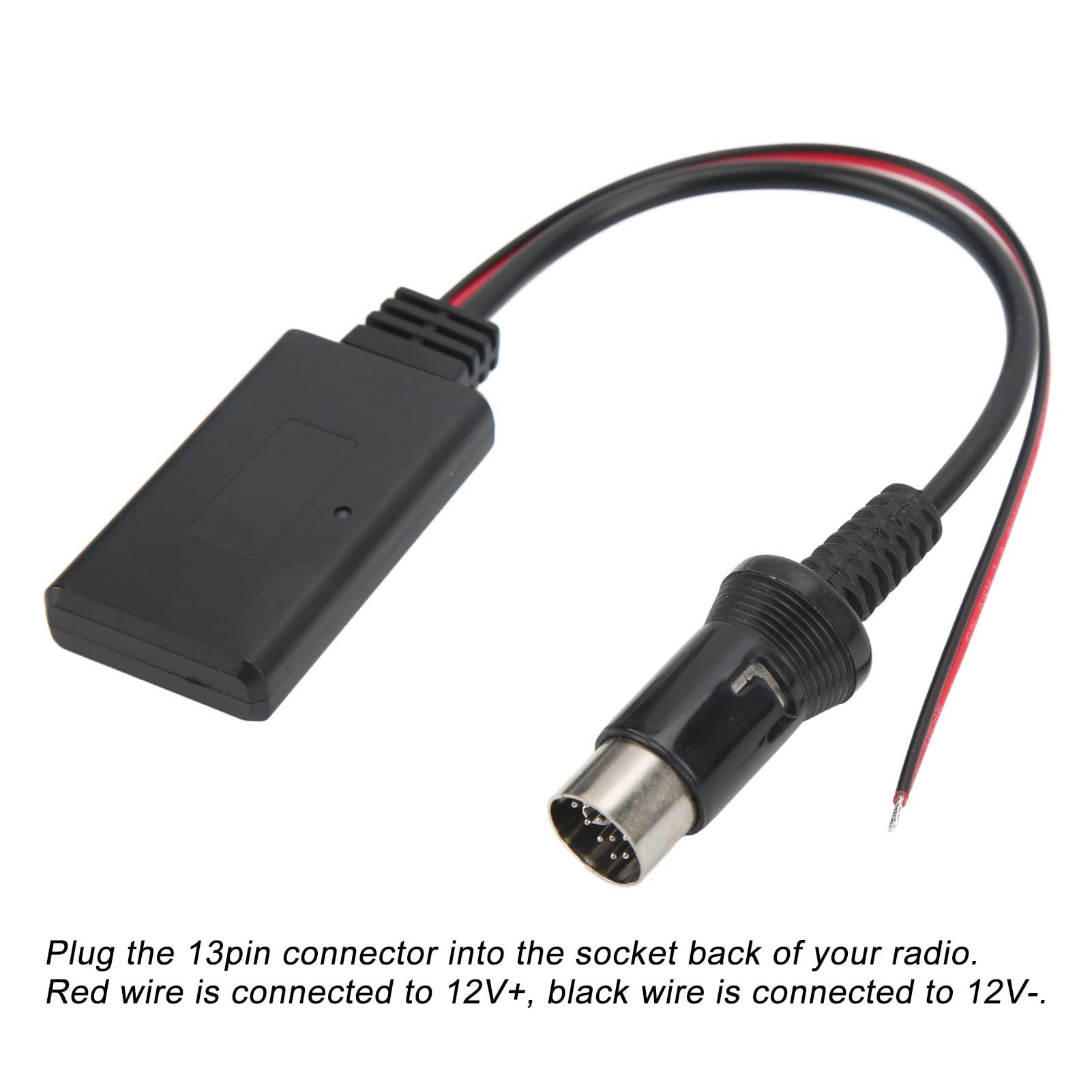 Adattatore Bluetooth 5.0 Per Autoradio Kenwood - Modulo Audio Wireless Per Connettore 13 Pin - Foto 6