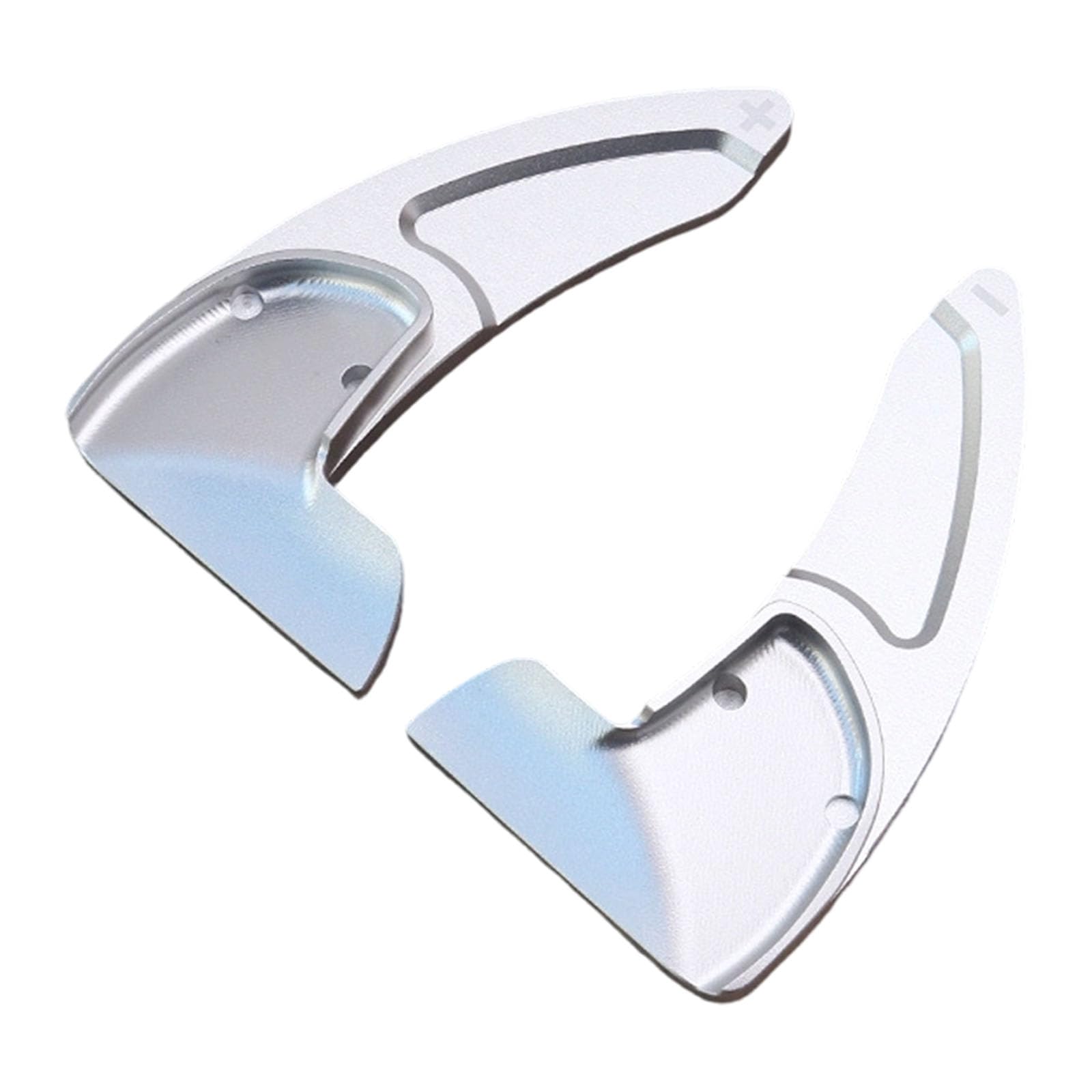Hsioluted Silver Aluminum Paddle Shifters Quick Installation Not Tool Needed Gear Shifts Paddles For 15-21 Car Models Quick Install Paddles