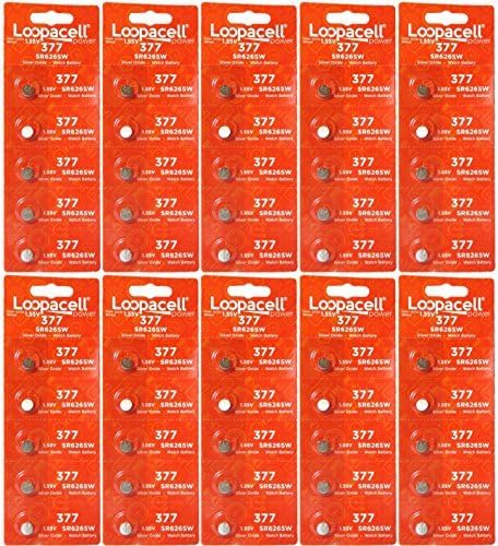 377-376 1.55v 377/376 Reloj/Calculadora (50) Baterías