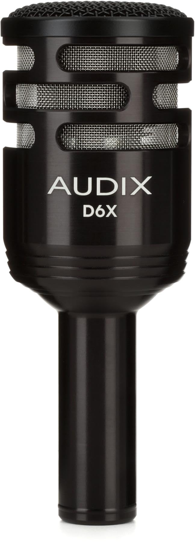 Audix D6X Dynamic Instrument Microphone with 3 Selectable Filters, VLM Capsule Technology, and Cardioid Polar Pattern for Kick Drums, Percussion, and More