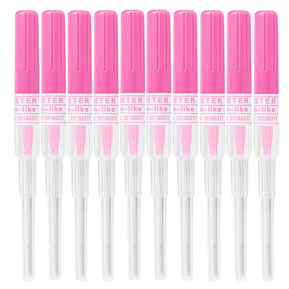 Catheter Piercing Needles - Anghie 10pcs 20G Catheter Piercing Needles IV Catheter Needles Ear Nose Piercing Needles for IV Start Kits Body Piercing Tattoo Tools Piercing Supplies (20G)