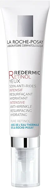 La Roche-Posay Redermic R Eyes Retinol Eye Cream, Anti-Aging Eye Cream to Reduce Wrinkles and Dark Circles With Pure Retinol and Caffeine, 0.5 Fl Oz (Pack of 1)