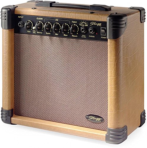 Stagg Amplificateur de guitare acoustique 15 AA DR UK 15 RMS W 15 W