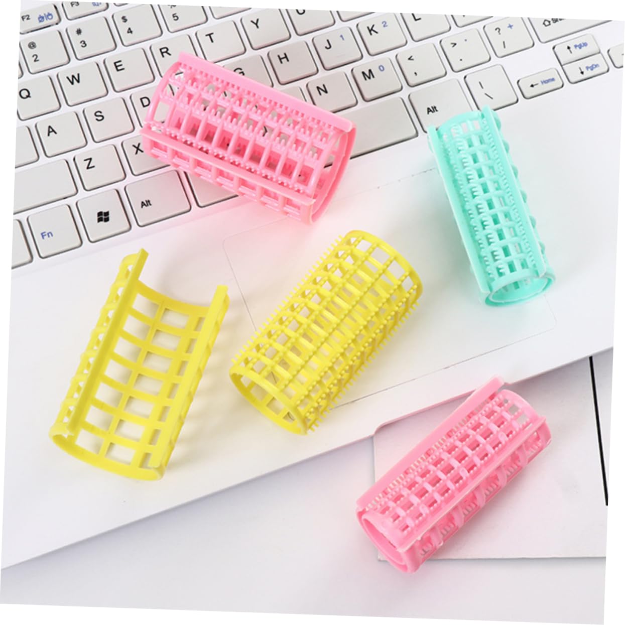 Beaupretty 36 Bigoudis à Cheveux en Plastique, Outils de Coiffure Auto-agrippants, Faciles à Utiliser sur Cheveux Secs, Humides Mouillés, Maison et L'hôtel Plusieurs styles