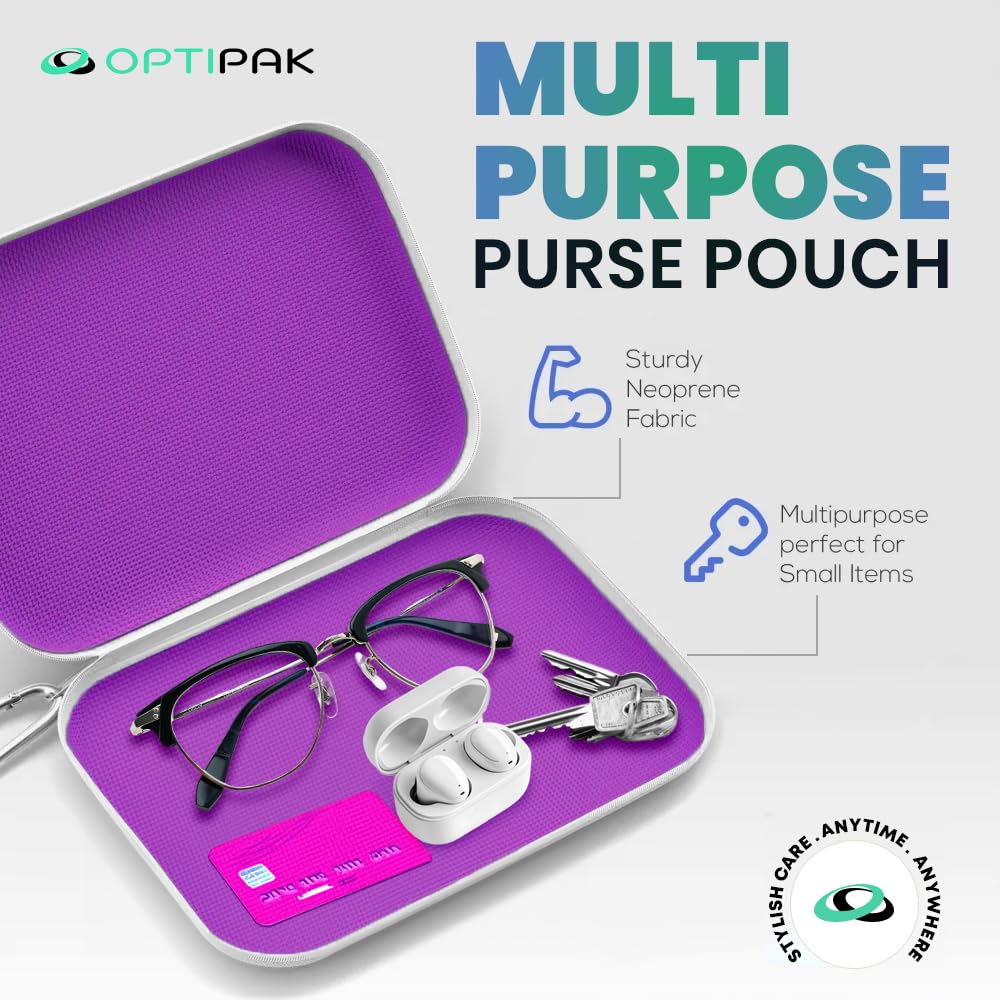 Sparkle - Kit de spray limpiador de lentes seguro antirreflectante – (2) aerosoles limpiadores de gafas de 1 onza, (5) toallitas prehumedecidas para lentes y (1) bolsa multiusos para gafas, lentes y