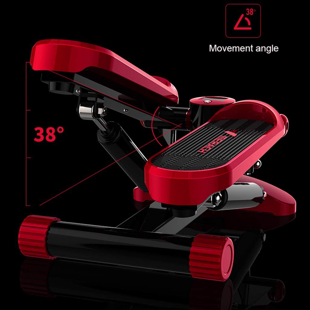 Stepper,Mini Display Coppia Esercizio Braccio Linea scalatore Palestra Altalena in Un Passo, simula l'alpinismo a casa, Facile da trasportare, Design ergonomico, carico 150 kg