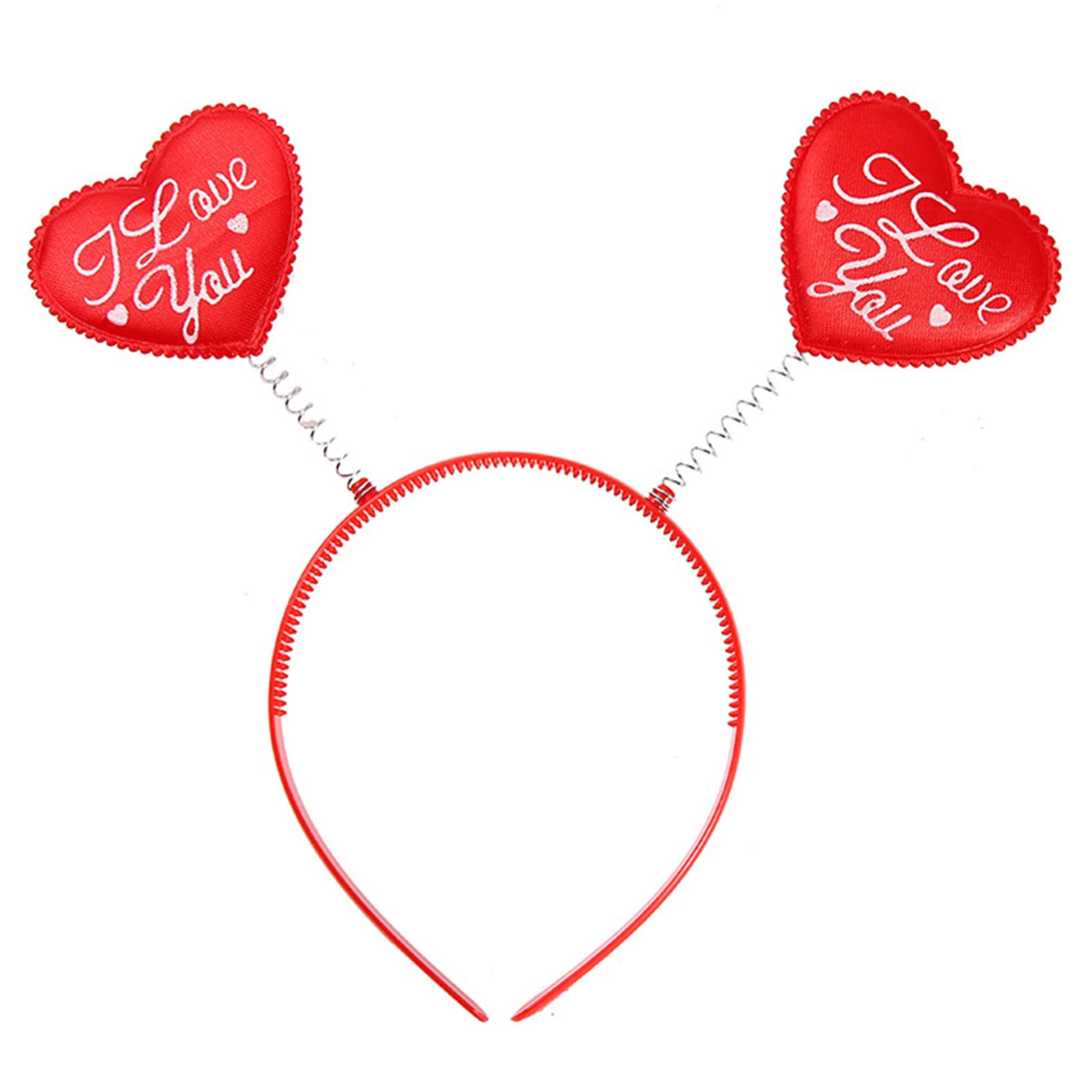 Cerchietto San Valentino Cerchietto Per Capelli Con Cuore Glitterato