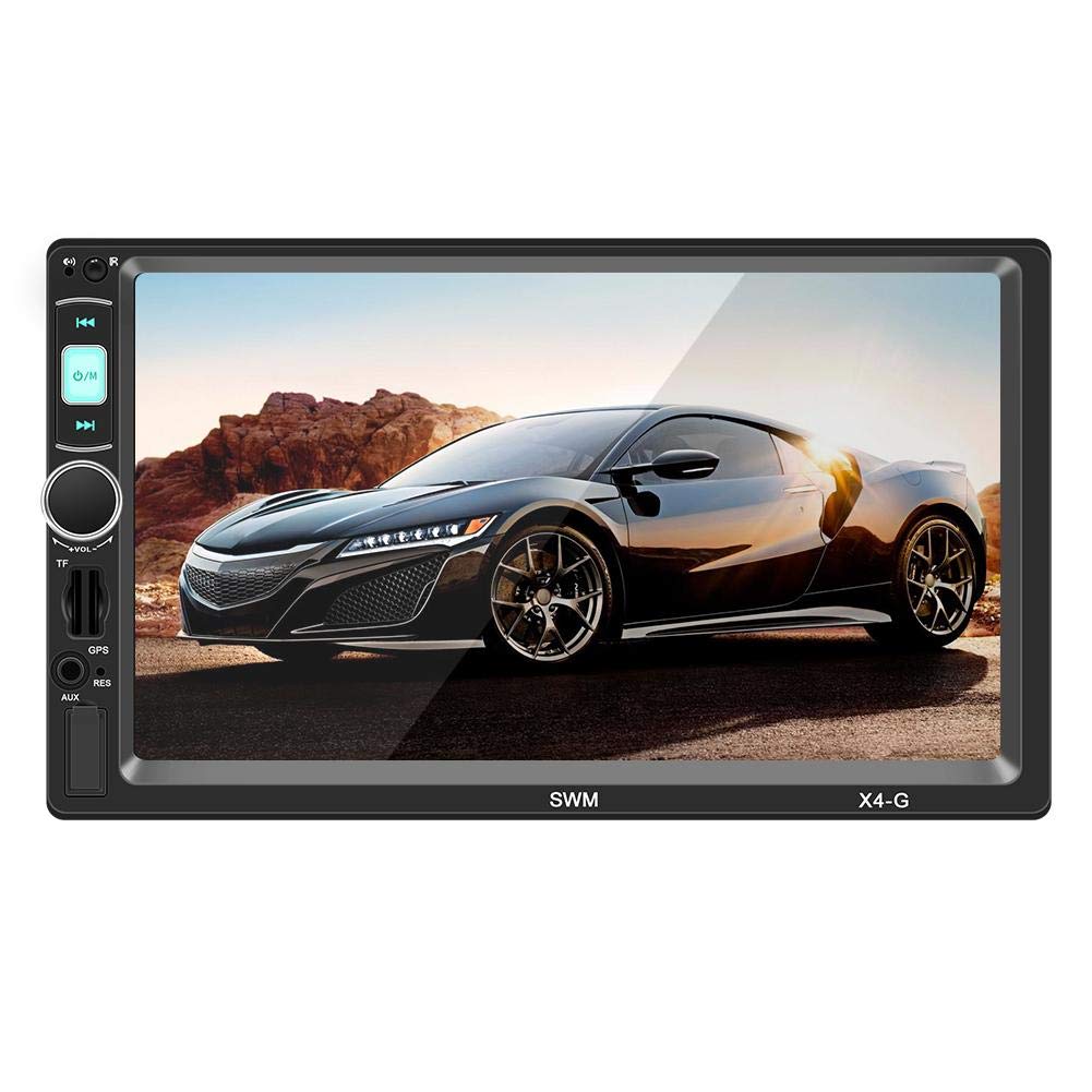 SWM X4G Bluetooth Car Stereo GPS Nav Head Unit Radio (Southeast Asia Map)