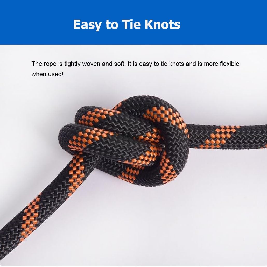 Corde de gréement Arbt de 1/2 Pouce, 100 mètres, en Polyester Solide et Robuste, Corde Polyvalente adaptée au Camping, à la Voile, à la randonnée, aux travaux portuaires et à d'autres activi