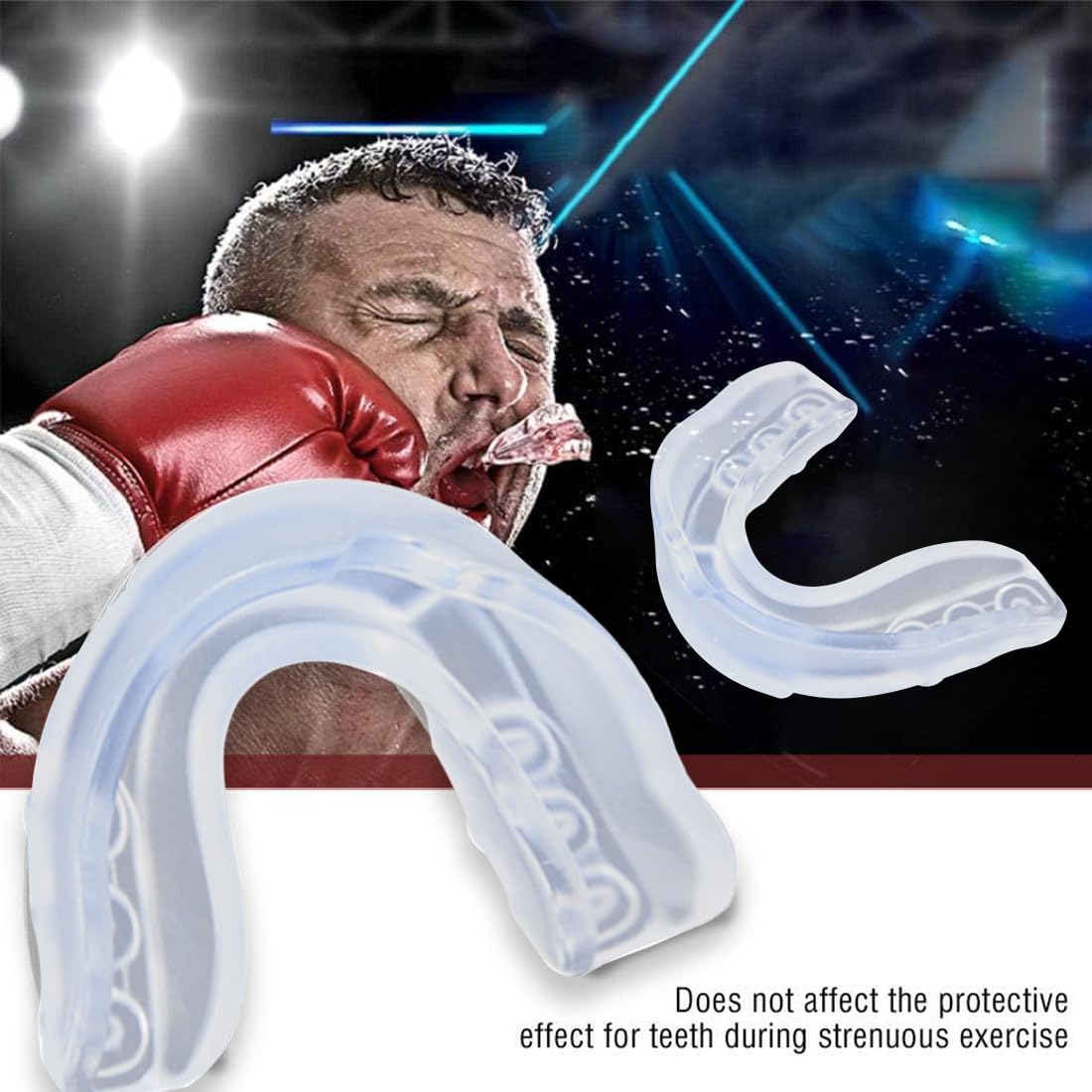 3 Protège-Dents Boxe TEOZBLU - Protection Intégrale - Pour Sports De Combat Et Collectifs