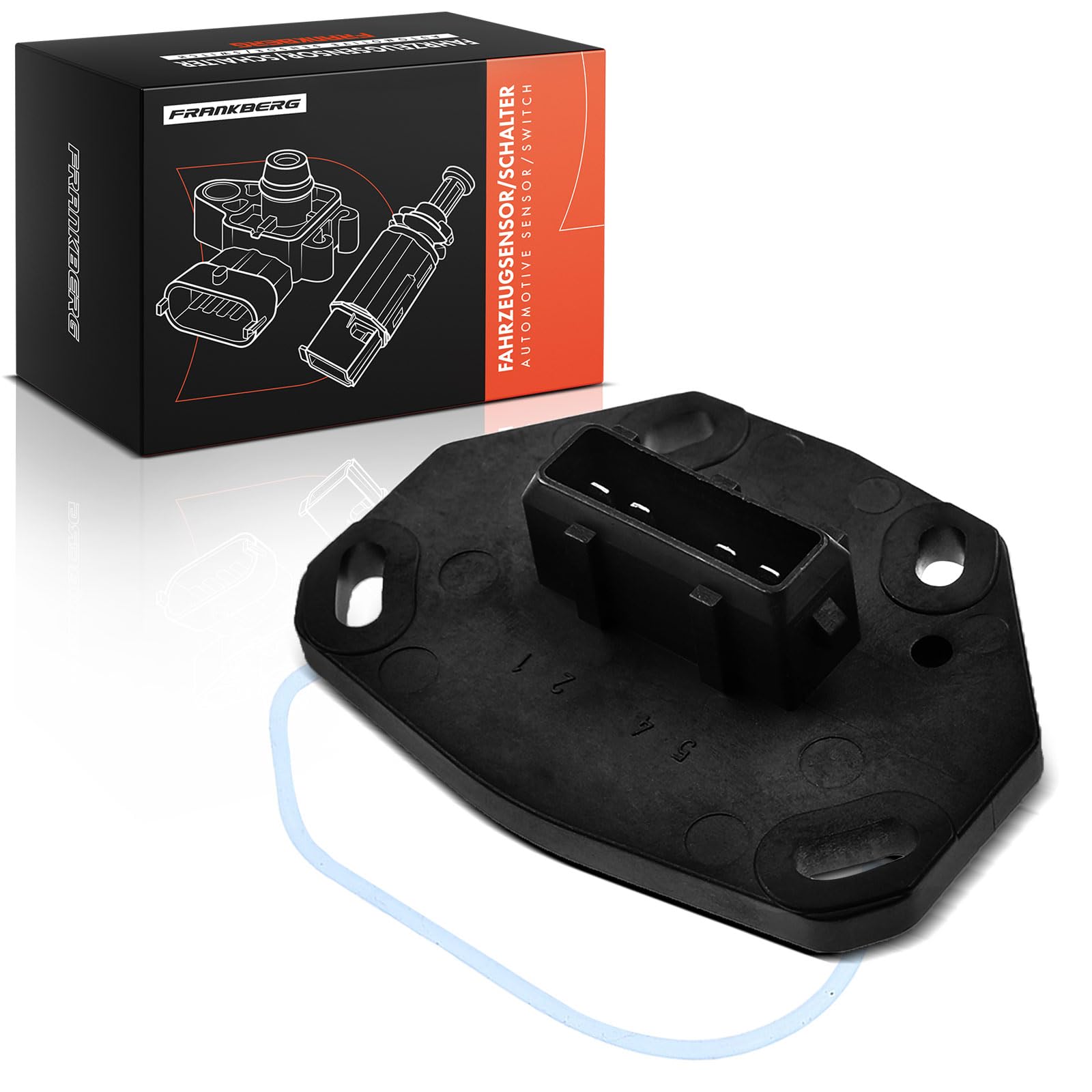 Frankberg Capteur de position du Papillon Compatible avec Golf III 1H1 Tipo 160 Golf III Variant 1H5 Ibiza II 6K1 Cordoba 6K1 6K2 Remplacer# 3437022