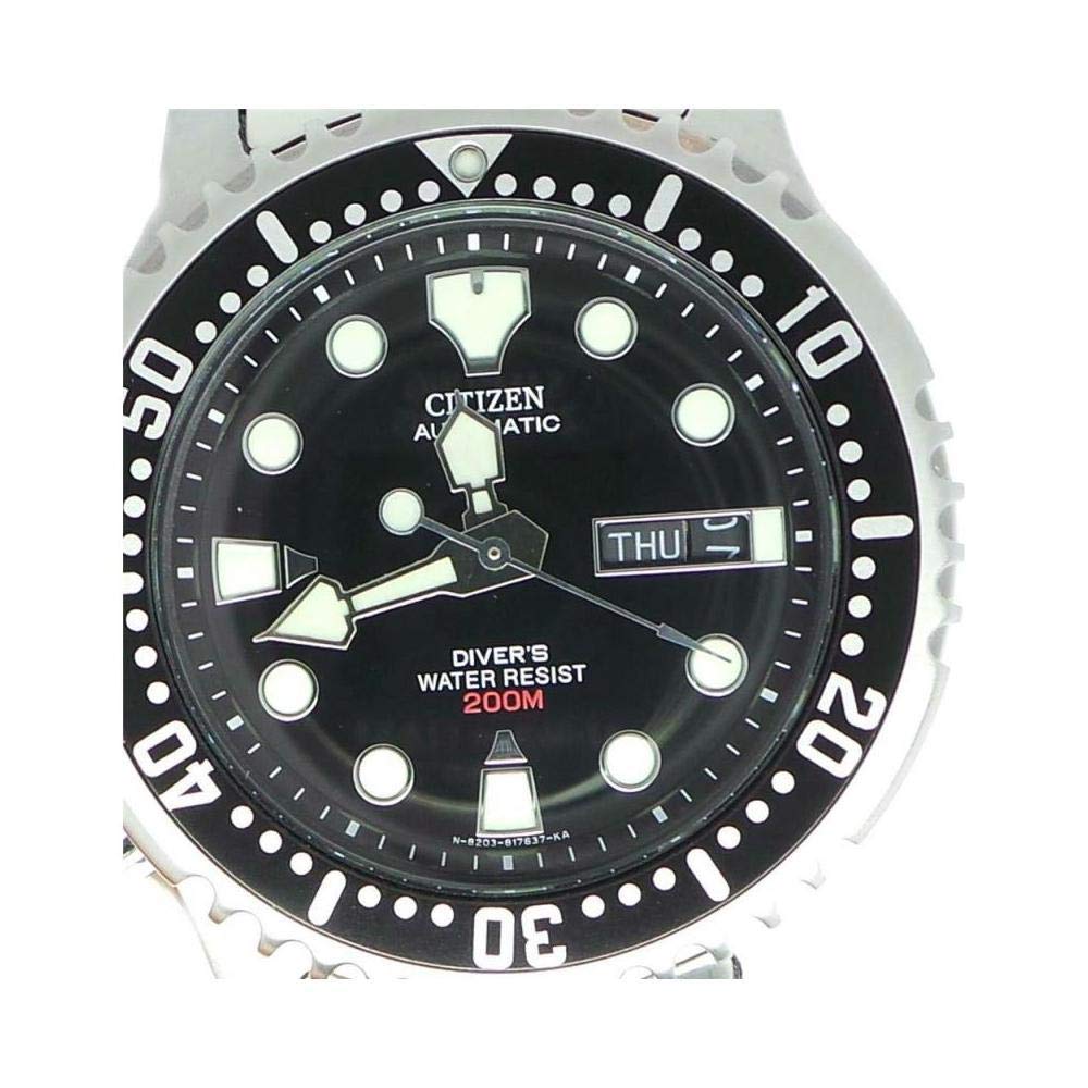 Citizen Promaster Diver NY0040-50E - Herren-Armbanduhr 200 m Automatik, Schwarz/Mehrfarbig, Armband