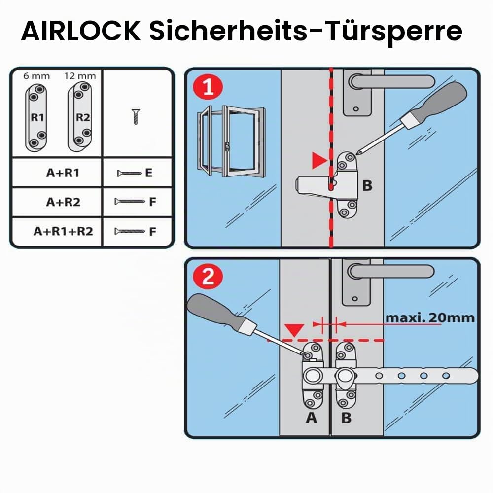 socona l6 C Feststeller zu Schlüssel für Fenster weiß