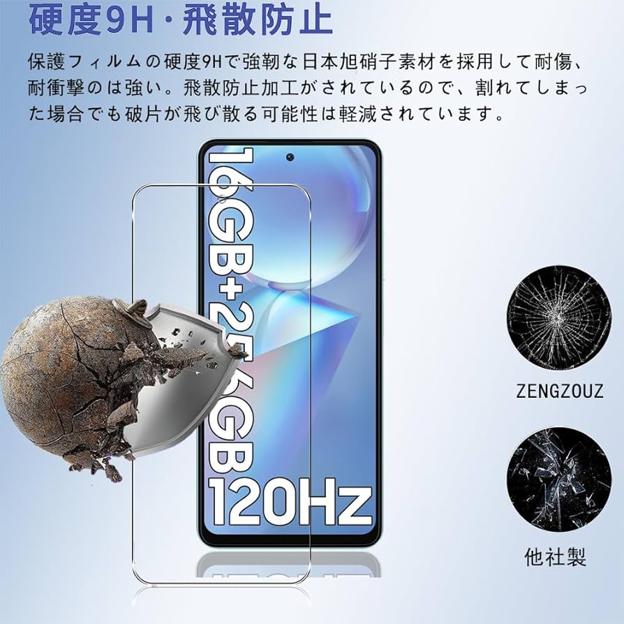 9Hスーパー硬度 ガラス保護フィルム For Blackview Tab8 9H