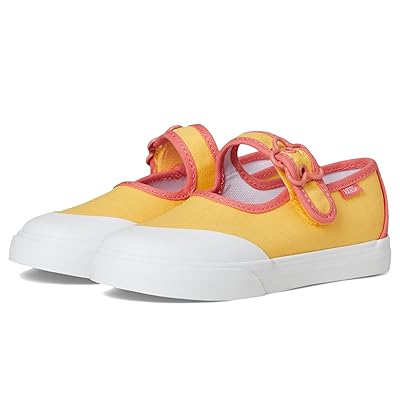 Vans Kids Mary Jane (Toddler/Little Kid) Girls Shoes Tropadelic Yellow