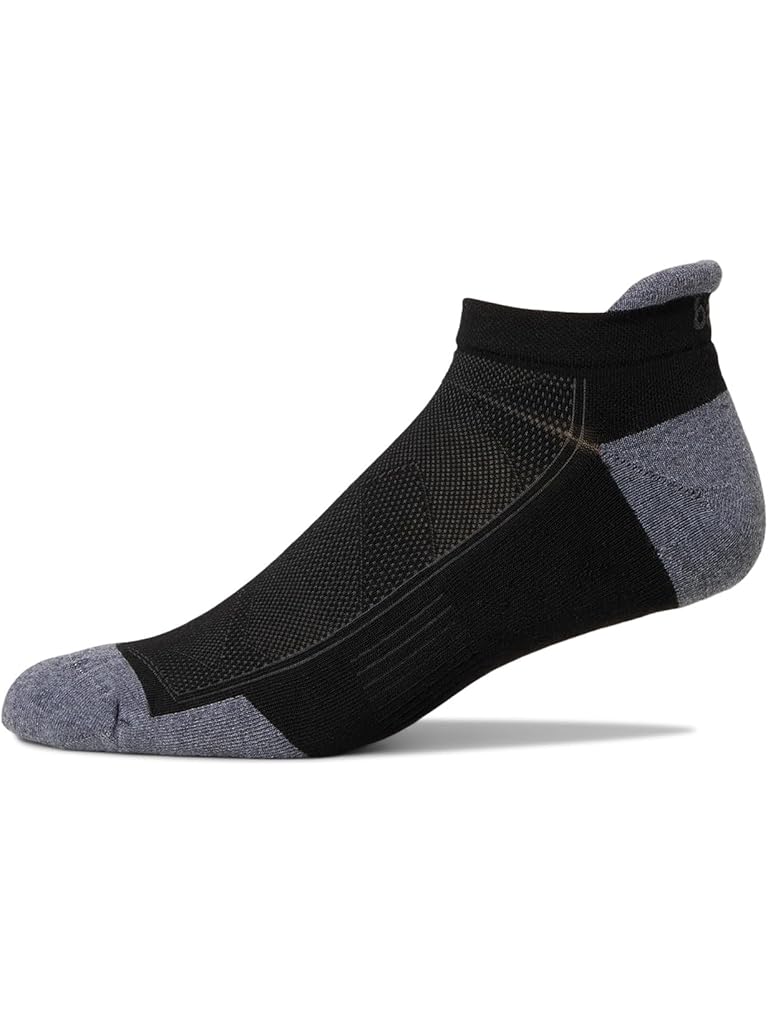 Black balega Hidden Contour No Show Tab