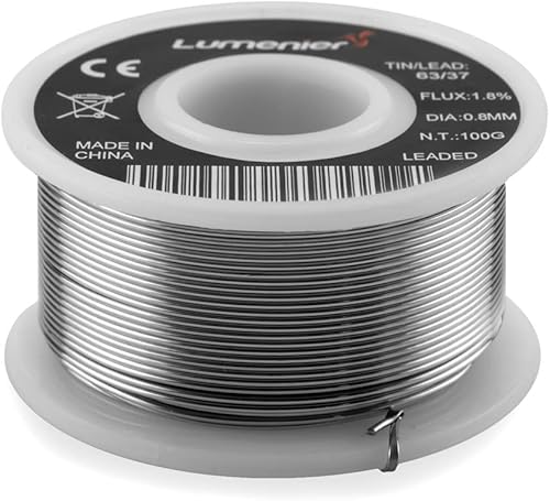 Miniatura 4 de Lumenier 100G 63/37 0.8MM alambre de soldadura - 1.2