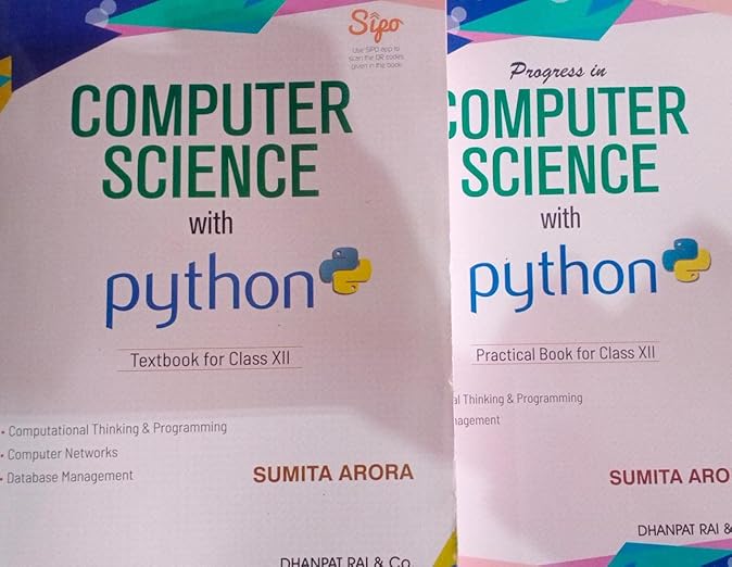 Computer Science With Python Class 12 By Sumita Arora (S) : Amazon.in ...