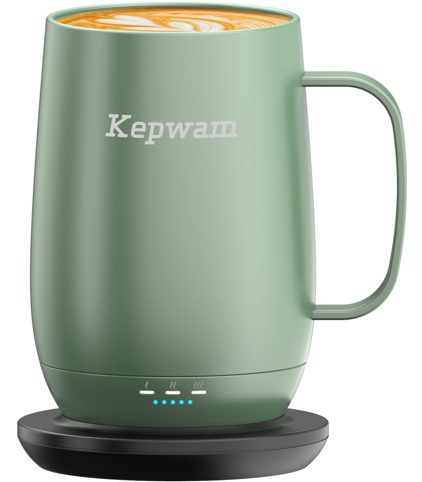 Photo 1 of Kepwam Heated Coffee Mug T2-Plus, 20oz Fastest Heating Smart Mug, Coffee Mug Warmer Set, Hot Up to 149?, Beverage Warmer Cup for Coffee, Tea Gifts