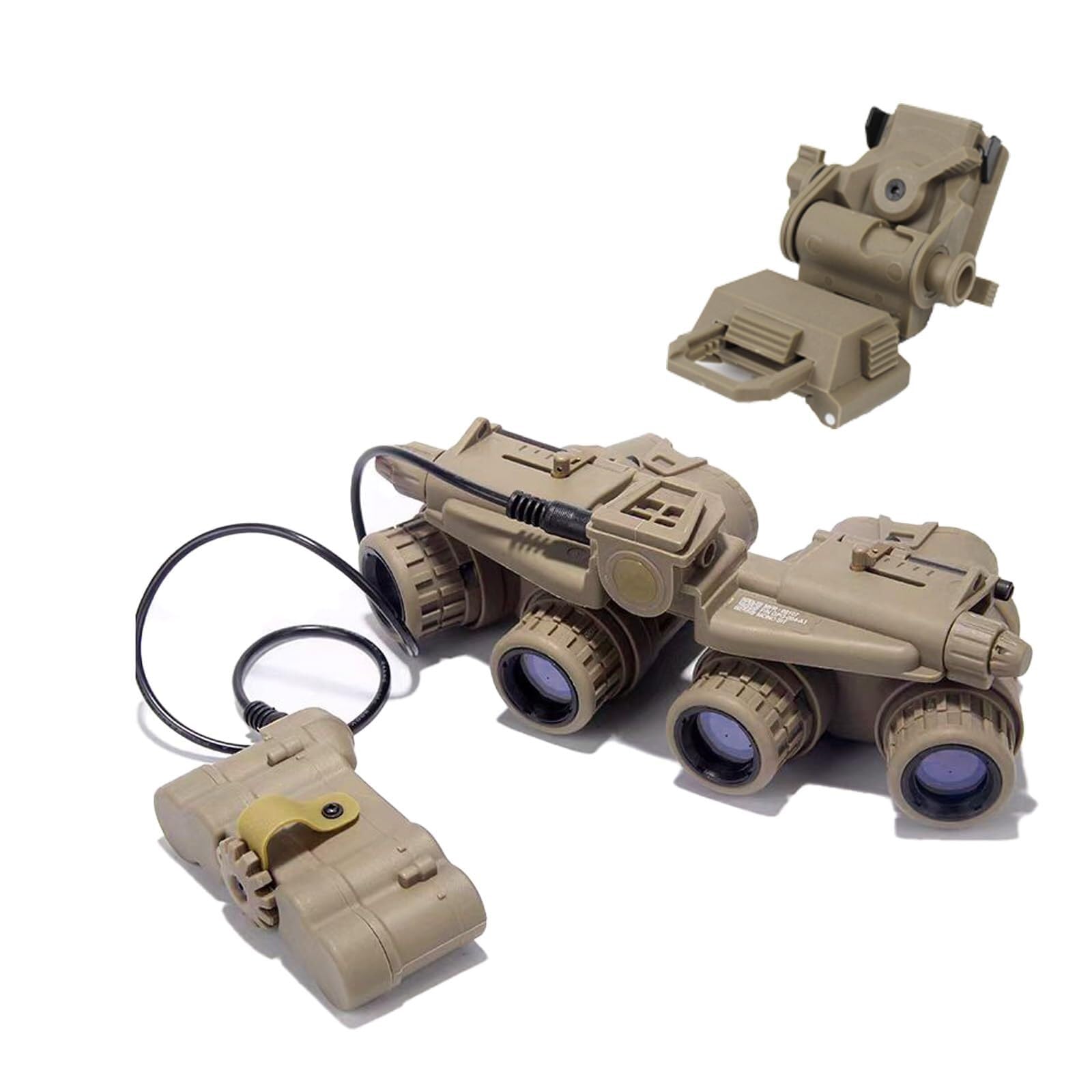 18 Lunettes De Vision Nocturne Factices Avec Support NVG For PVS15