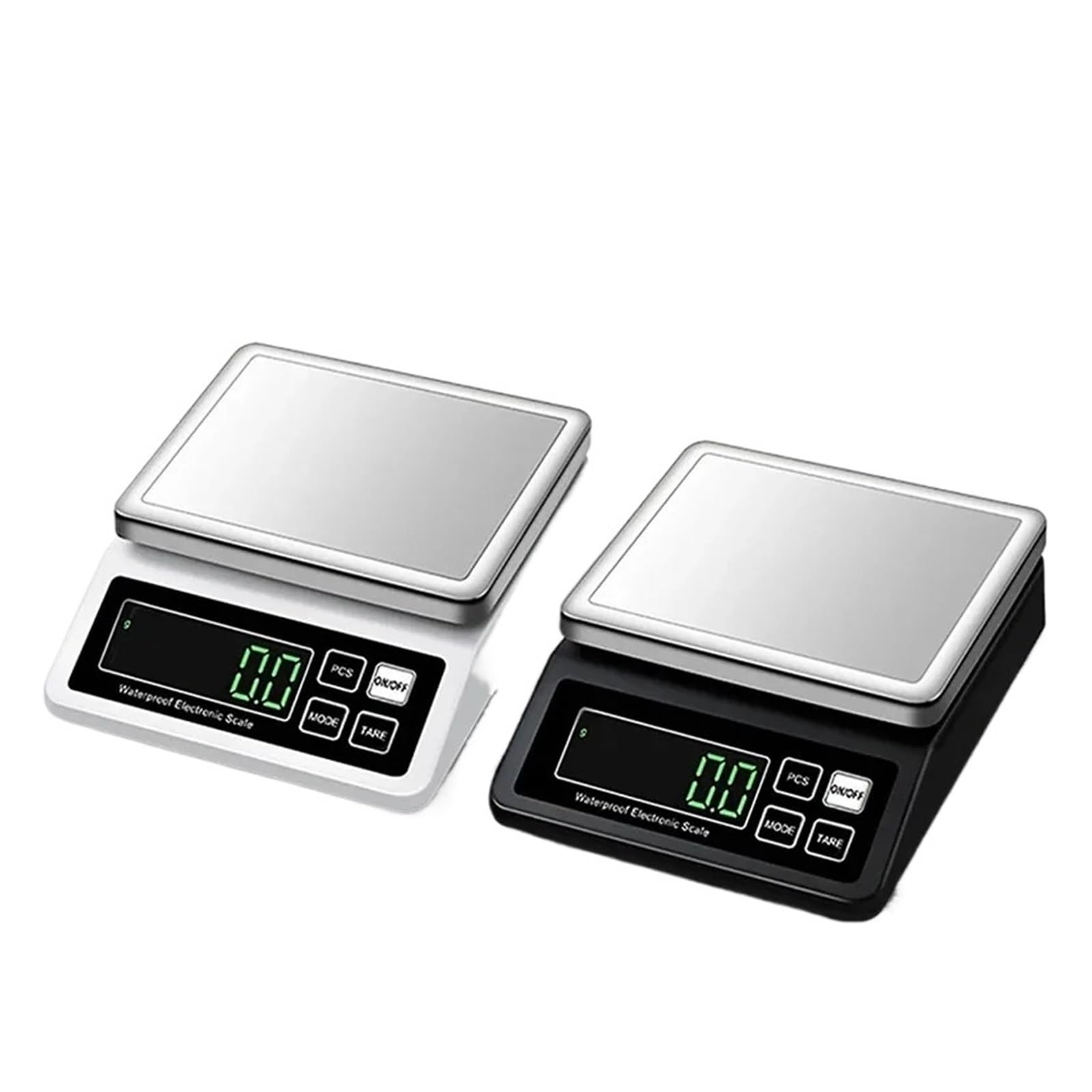 Báscula de cocina for el hogar 0,1g/1g 3kg,5kg,10kg,15kg(White 3Kg 0.1g)