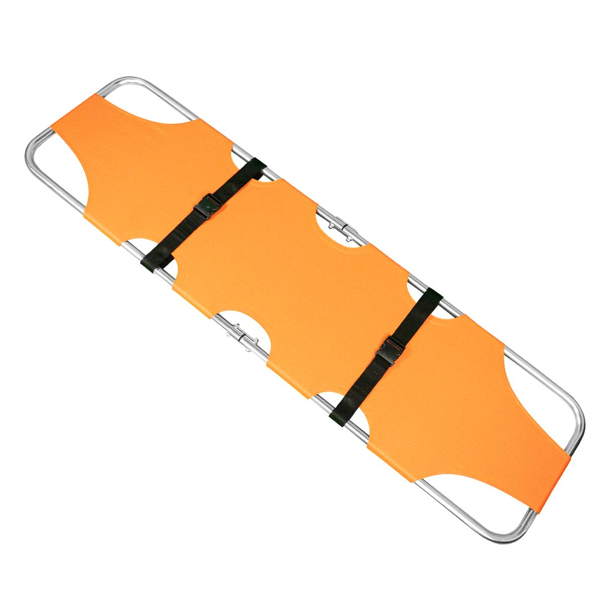LINE2design Foldaway Portable Stretcher With Two Steel Bars Medical