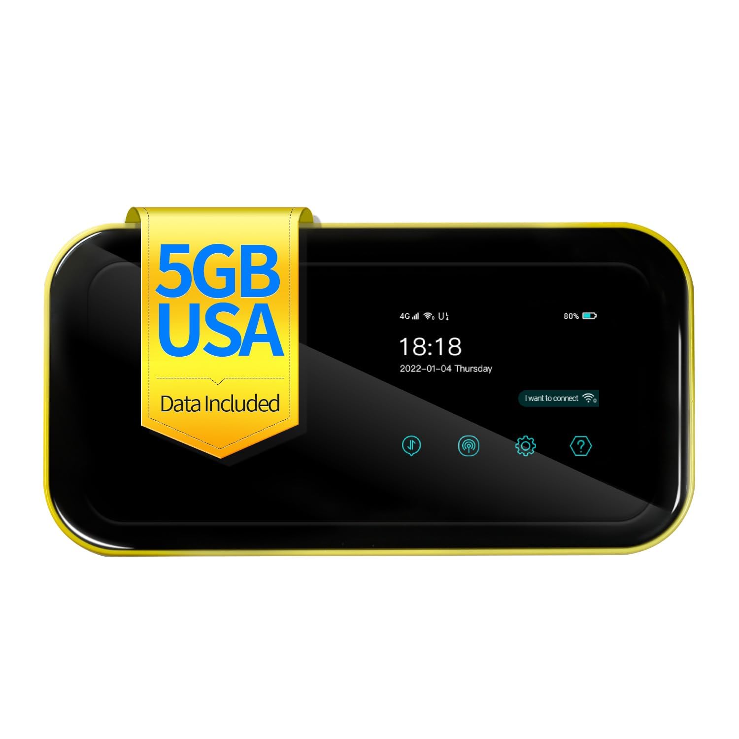 Amazon.com: FREEBOT 4G LTE Mobile Hotspot Router - Preloaded with