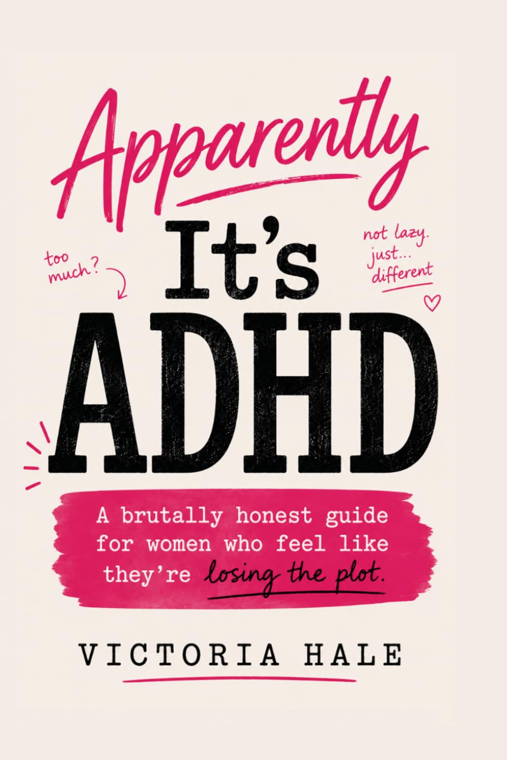 Apparently It's ADHD: A brutally honest guide for women who feel like they’re losing the plot